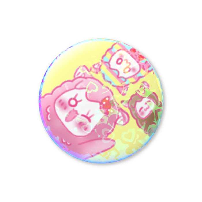 ホログラム缶バッジ - 44mm