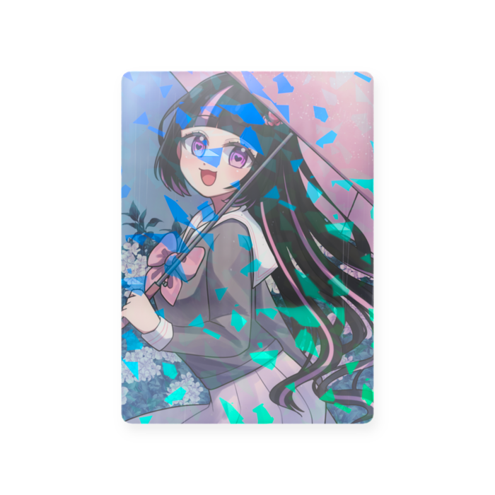 ［クリスタル］プラスチックカード - トレカ（63 × 88mm）