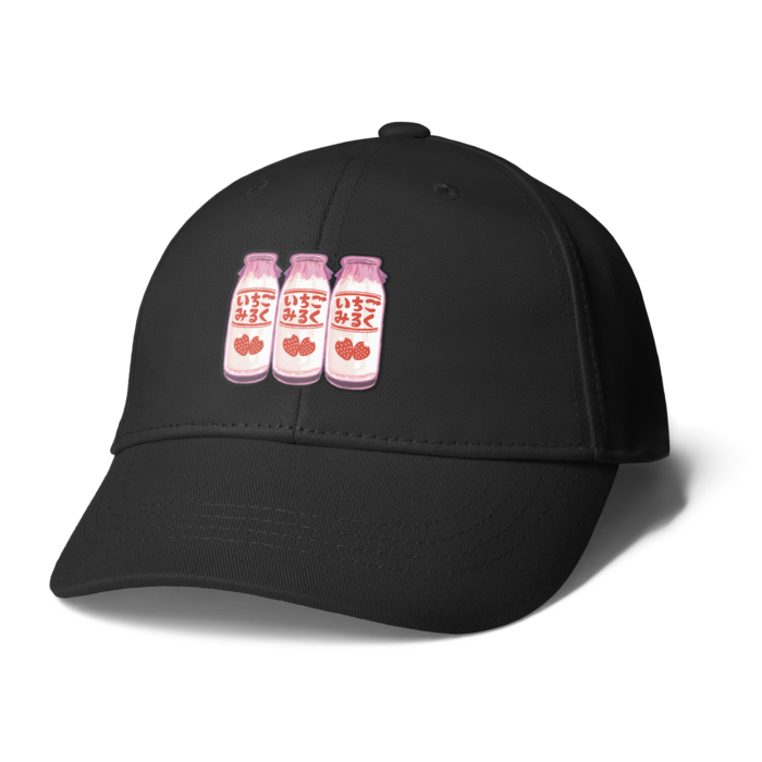 キャップ - ブラック