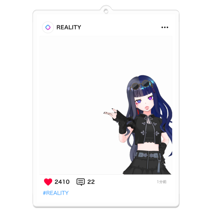 アクリルキーホルダー - 100 x 100 (mm)