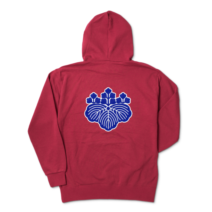 パーカー - XL - バーガンディ