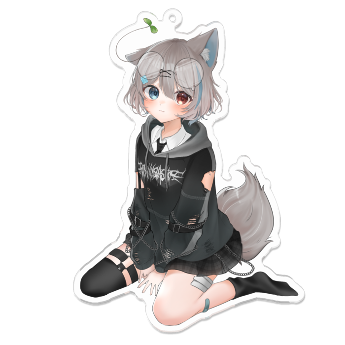アクリルキーホルダー - 100 x 100 (mm)