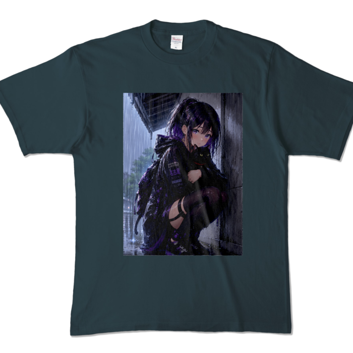 カラーTシャツ - XL - デニム (濃色)