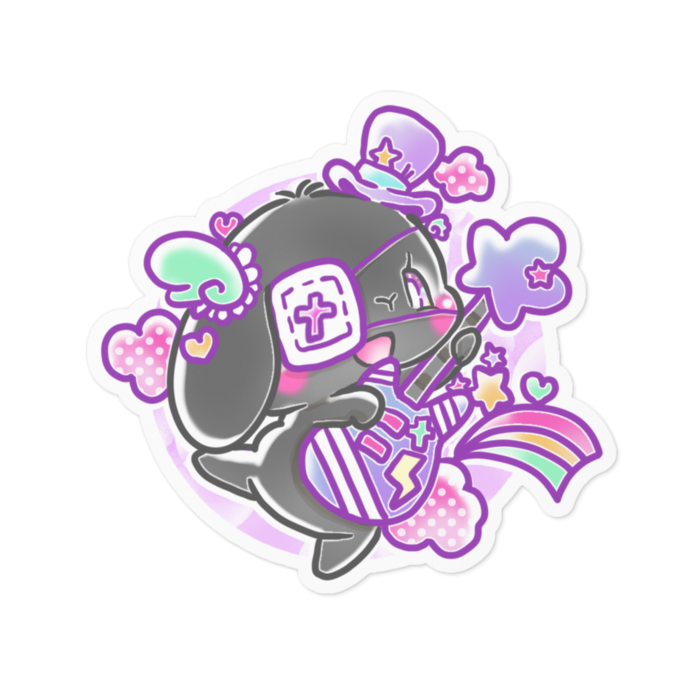 ステッカー - 100 x 100 (mm)