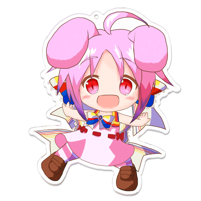 アクリルキーホルダー - 100 x 100 (mm)