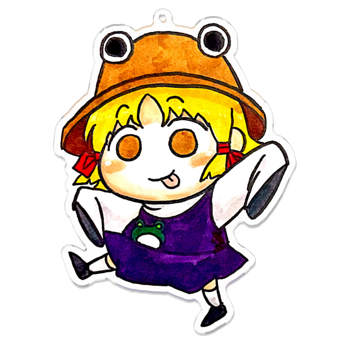 アクリルキーホルダー - 100 x 100 (mm)