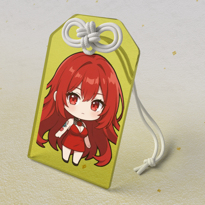 アクリルお守り - 50 × 80mm