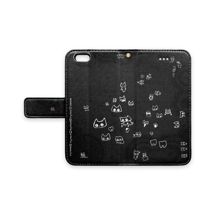 手帳型iPhoneケース - iPhone 6 / 6s - ストラップ穴 あり