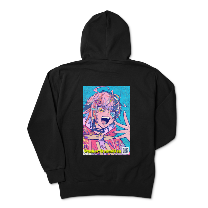 ジップパーカー - XL - ブラック