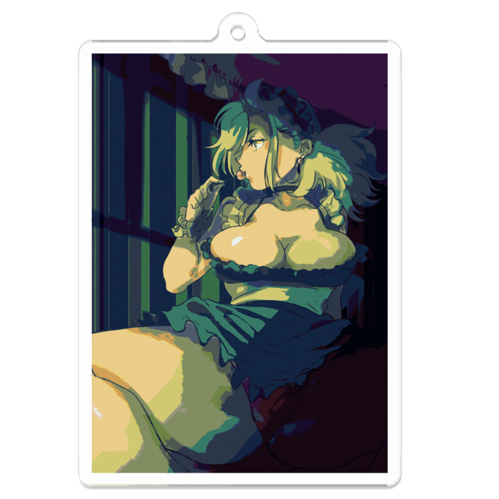 アクリルキーホルダー - 70 x 70 (mm)