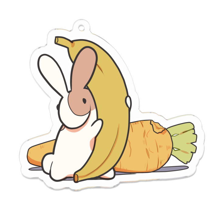 アクリルキーホルダー - 70 x 70 (mm)