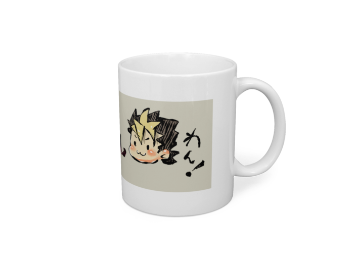 マグカップ - 直径 8 cm / 高さ 9.5 cm