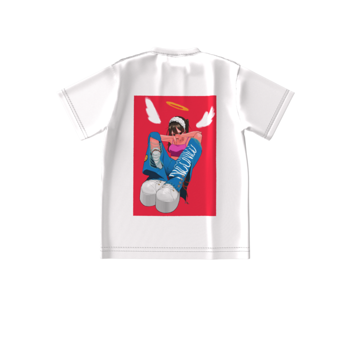 ビッグシルエットTシャツ - S - 背面