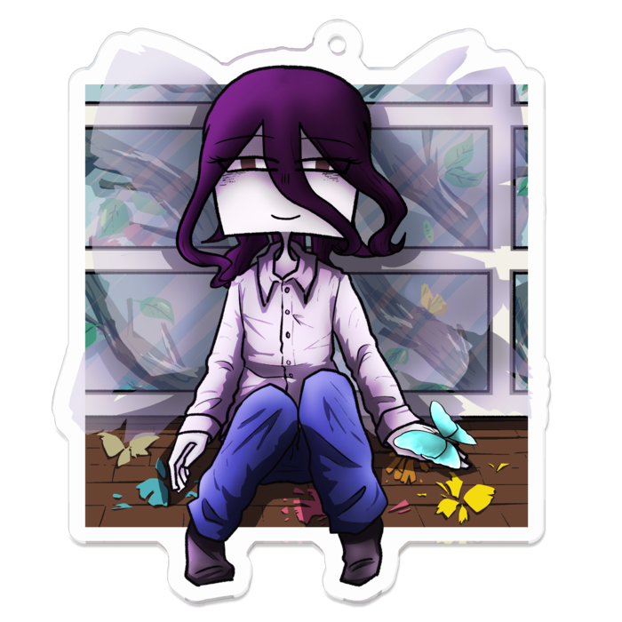 アクリルキーホルダー - 70 x 70 (mm)