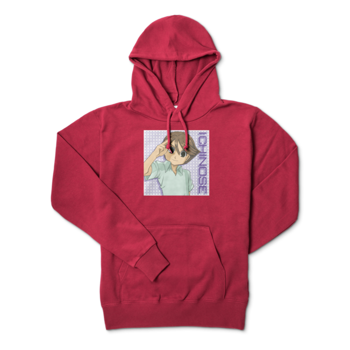 パーカー - M - バーガンディ