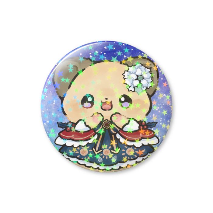 ホログラム缶バッジ - 44mm