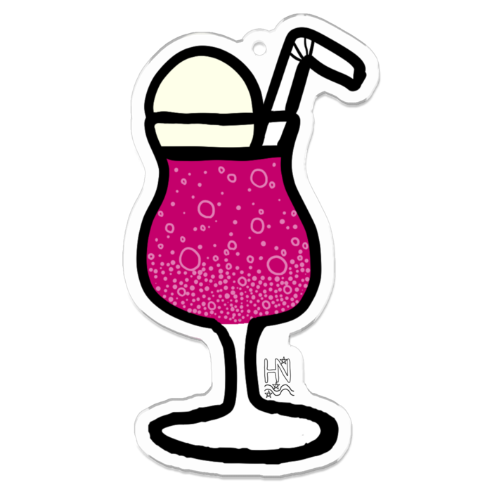 アクリルキーホルダー（コーティング） - 70 x 70 (mm)