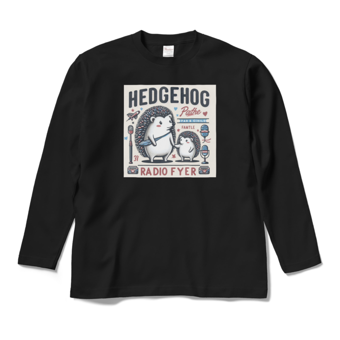 ロングスリーブTシャツ - M - ブラック