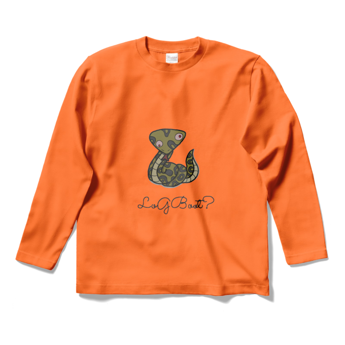 ロングスリーブTシャツ - S - オレンジ