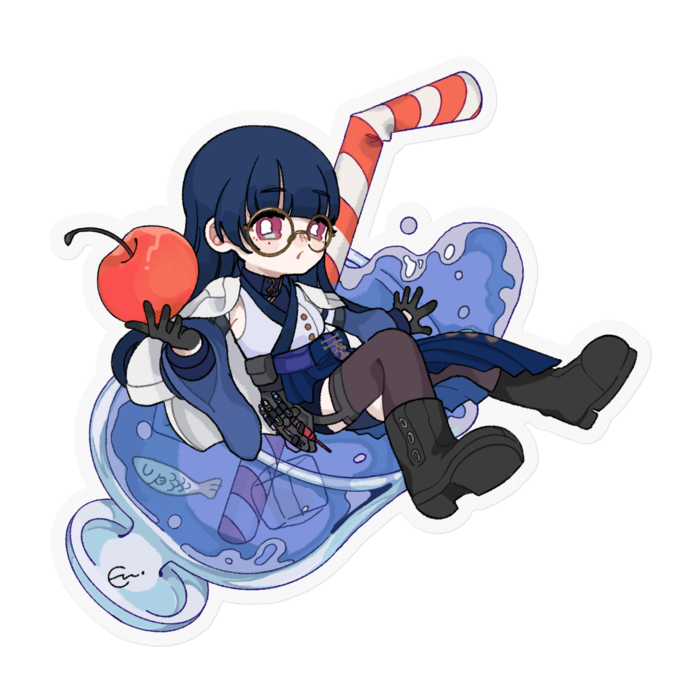 くりあ （100 x 100 mm）