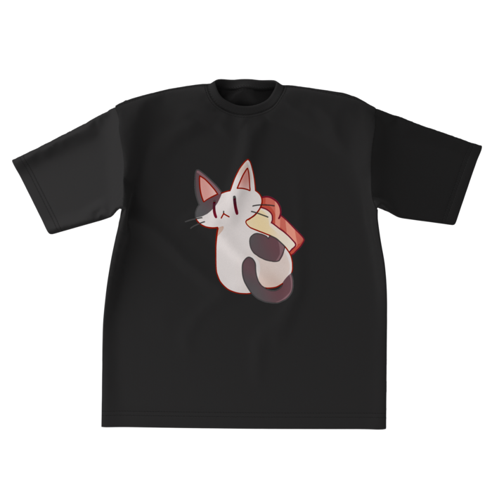 黒ビッグシルエットTシャツ - XL -