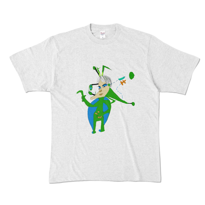 カラーTシャツ - XL - アッシュ (淡色)