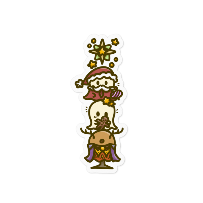 ステッカー - 100 x 100 (mm)