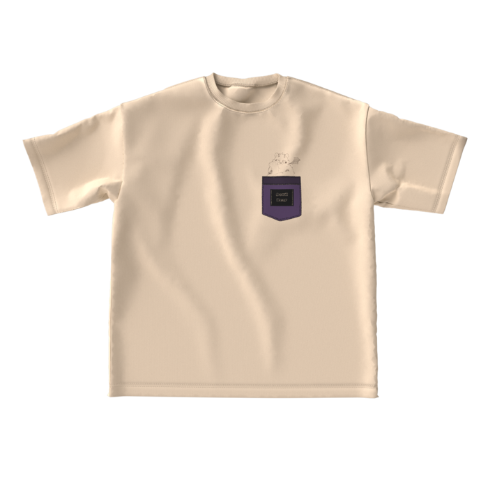 ビッグシルエットTシャツ - L - 両面(1)