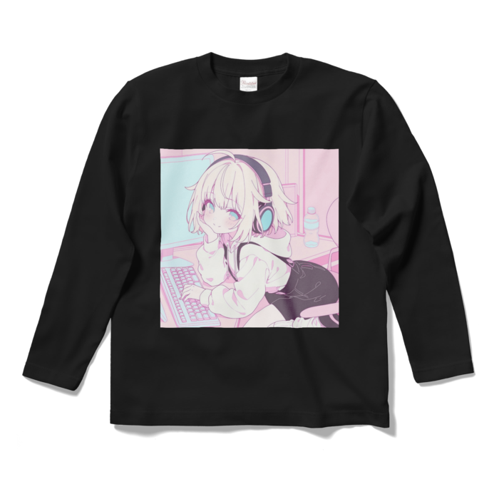 ロングスリーブTシャツ - S - ブラック