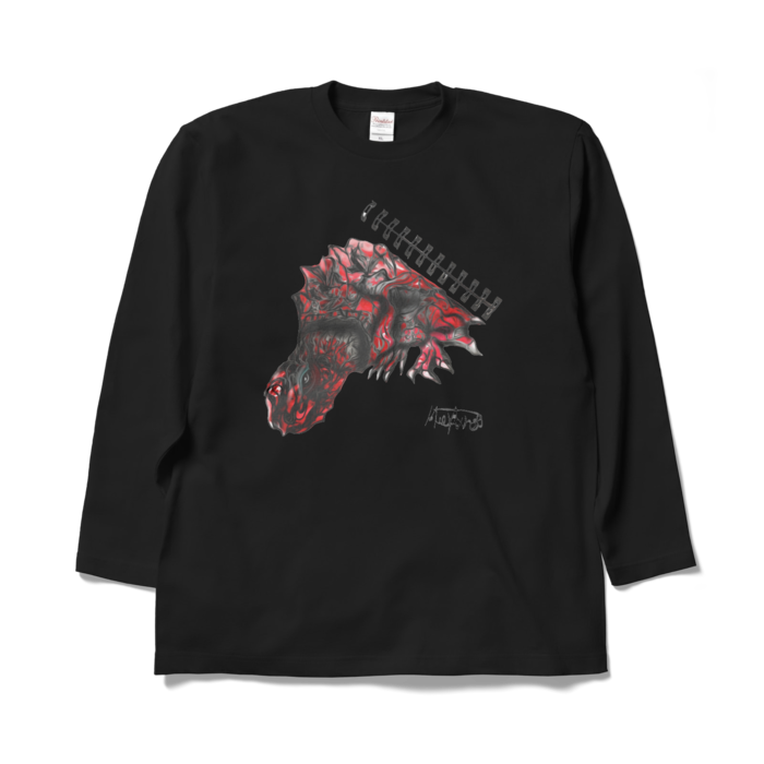 ロングスリーブTシャツ - XL - ブラック