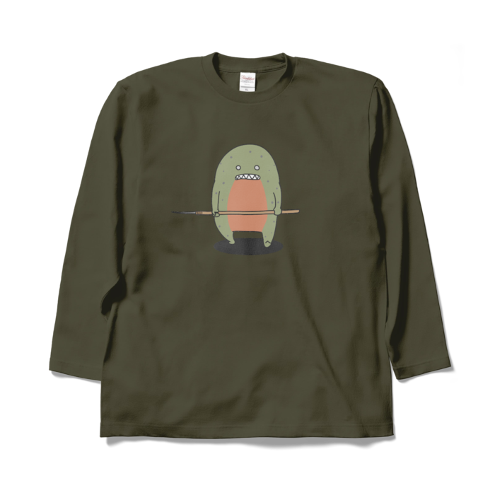 ロングスリーブTシャツ - XL - アーミーグリーン