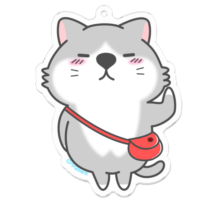 アクリルキーホルダー - 70 x 70 (mm)