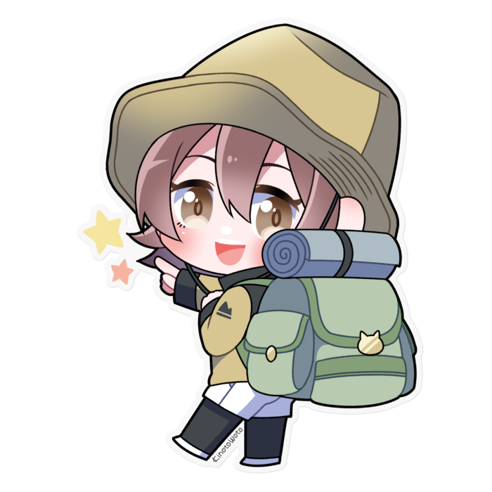 ステッカー - 160 x 160 (mm) - クリア