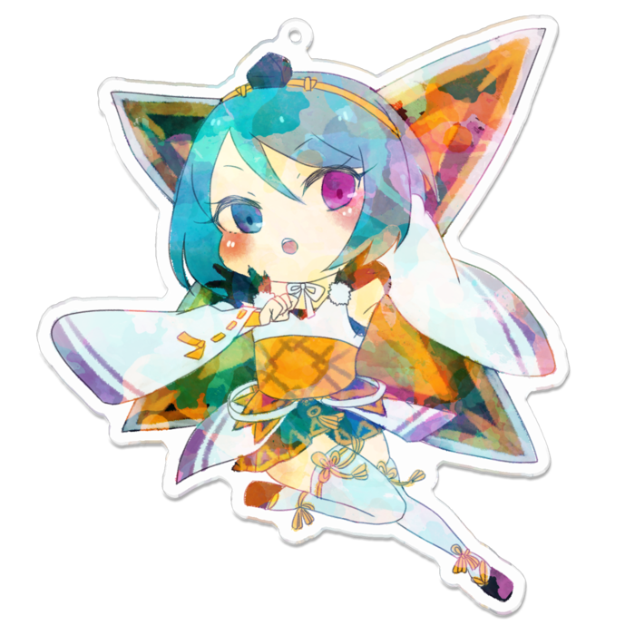 アクリルキーホルダー - 100 x 100 (mm)