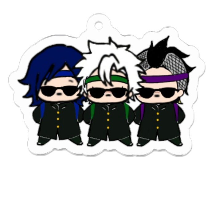 アクリルキーホルダー - 50 x 50 (mm)