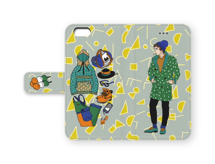手帳型iPhoneケース - iPhone6
