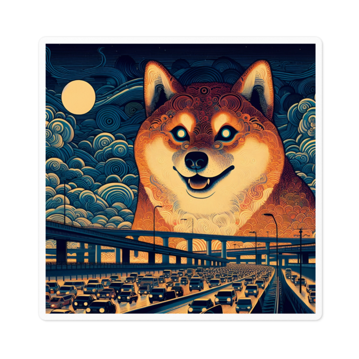 ステッカー - 100 x 100 (mm)