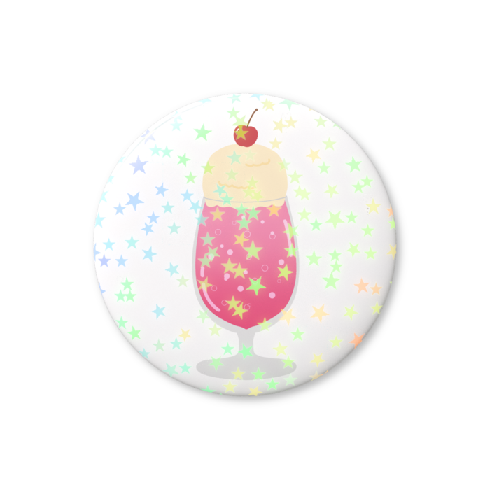 ホログラム缶バッジ - 32mm