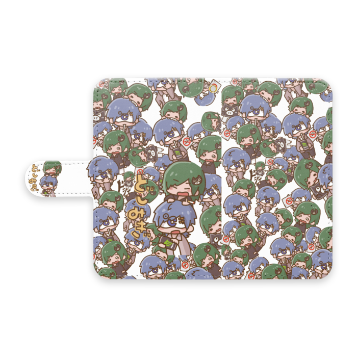 手帳型Androidケース - S - ストラップ穴 あり