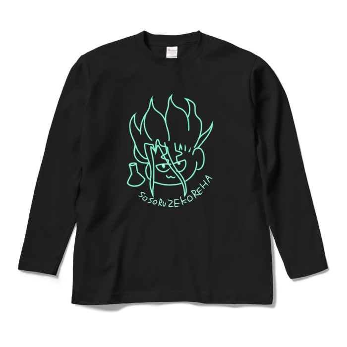 ロングスリーブTシャツ - M - ブラック