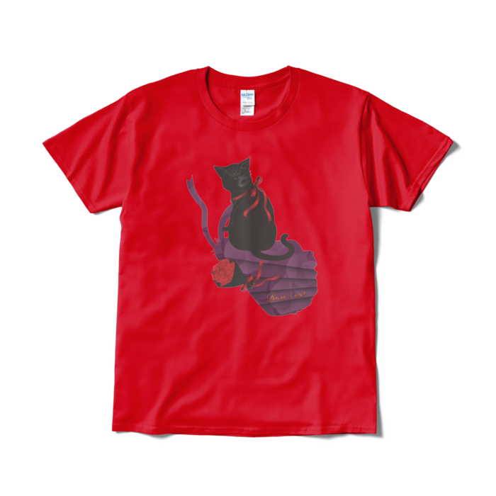 Tシャツ(短納期) - L - レッド