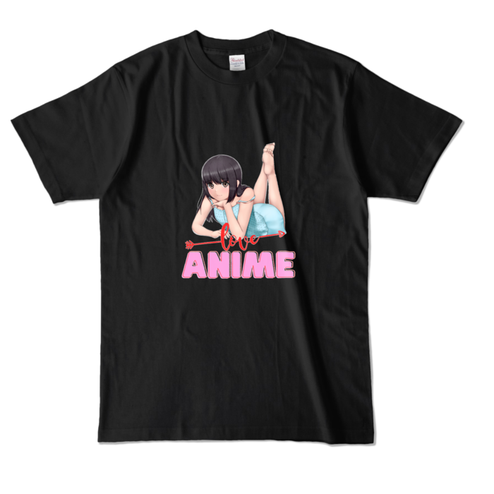 カラーTシャツ - L - ブラック (濃色)