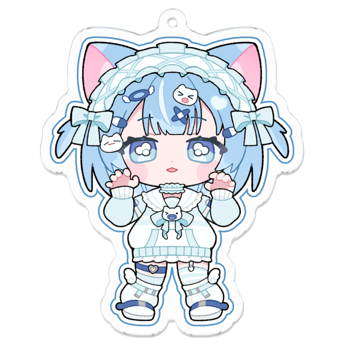 アクリルキーホルダー - 70 x 70 (mm)