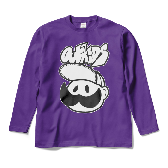 ロングスリーブTシャツ - M - パープル