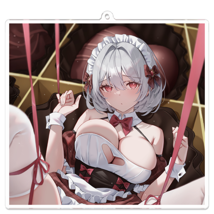 アクリルキーホルダー - 100 x 100 (mm)