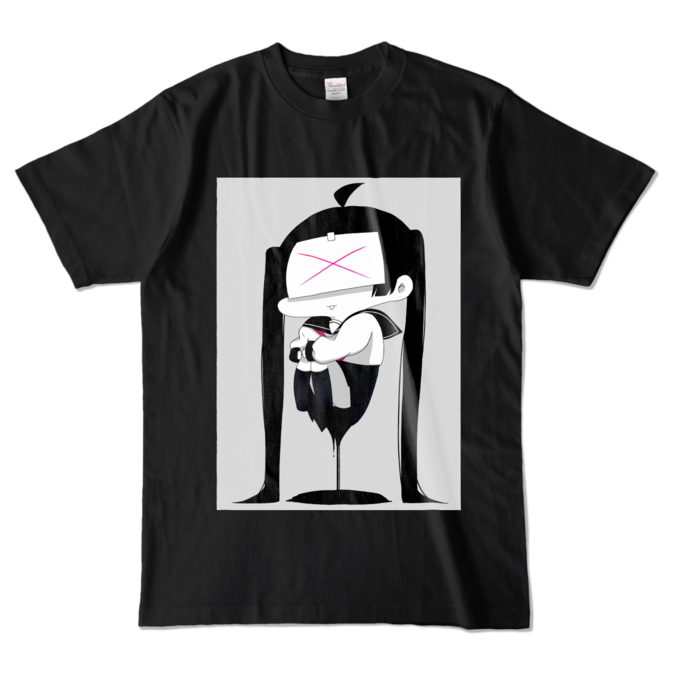 カラーTシャツ - L - ブラック (濃色)