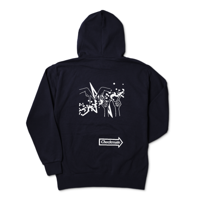 パーカー - XL - ネイビー