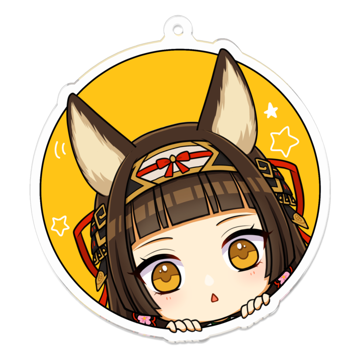 アクリルキーホルダー - 70 x 70 (mm)