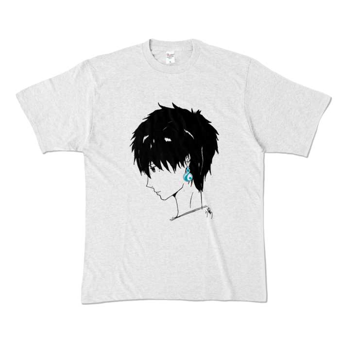 カラーTシャツ - XL - アッシュ (淡色)