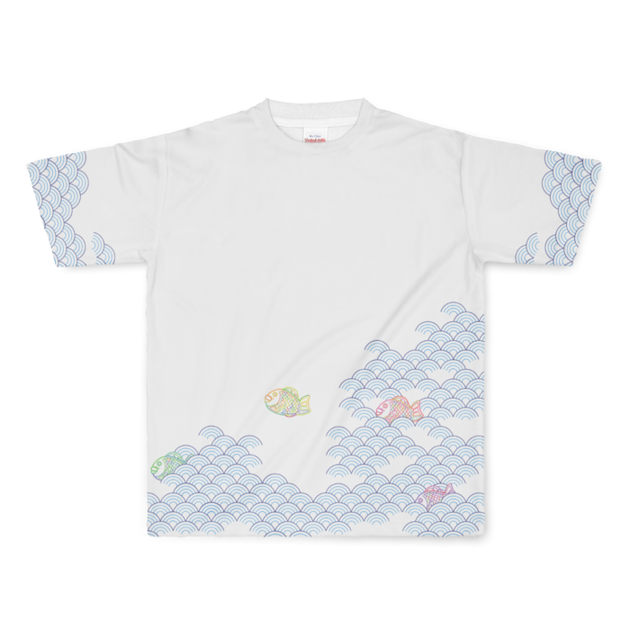 フルグラフィックTシャツ - L - 両面印刷